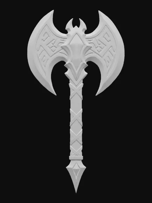 3D model for Stormbreaker Axe