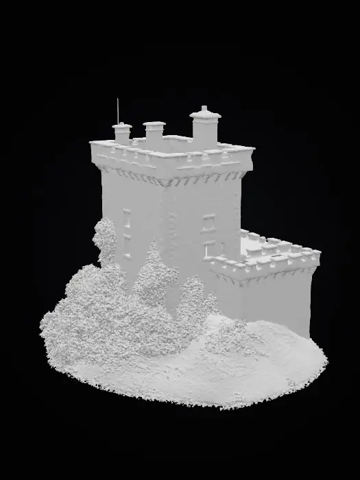 3D model for Castle Keep Enshrouded