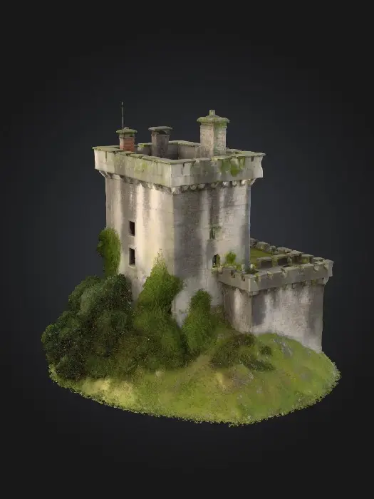 3D model for Castle Keep Enshrouded