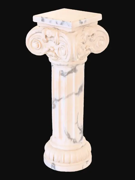 3D model for Marble Ionic Column
