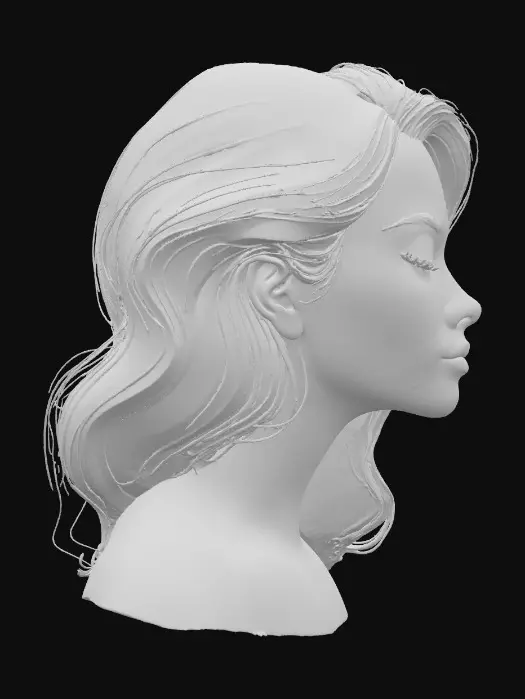 3D model for Ethereal Serenity