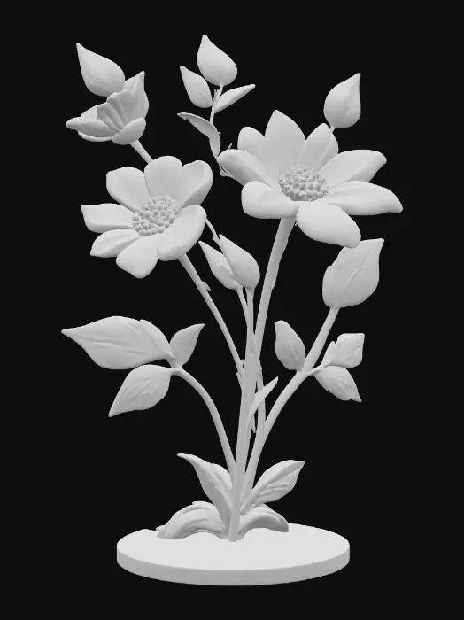 3D model for Blooming Delight