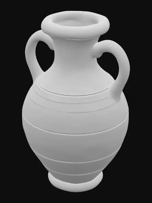 3D model for Purple Vase in Sunlight