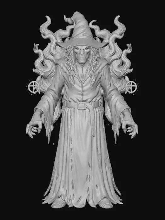 3D model for Hag of Shadows, #villain#