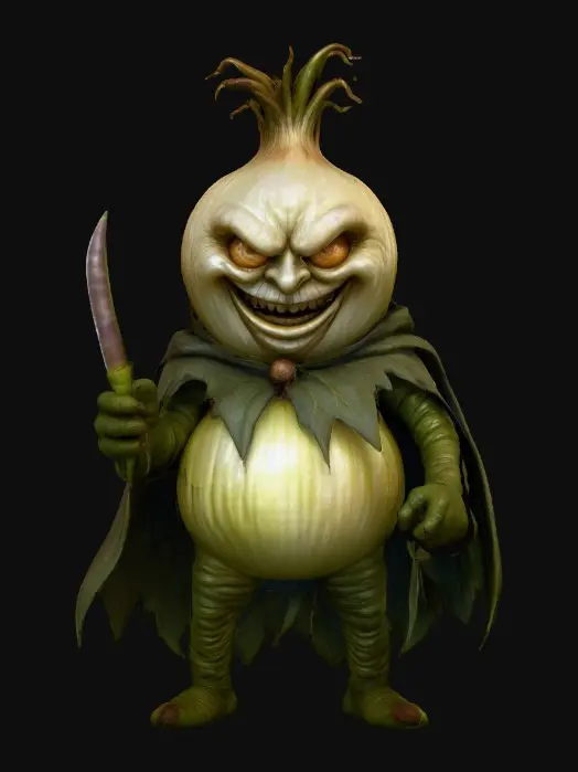 3D model for The Onion Warrior, #villain#