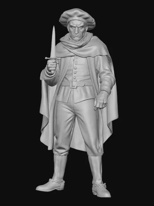 3D model for The Dark Sentinel, #villain#