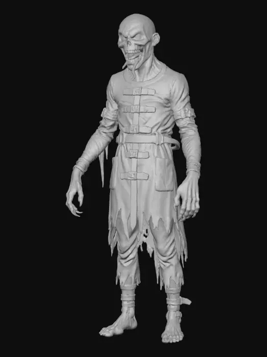 3D model for Sinister Asylum Escapee, #villain#