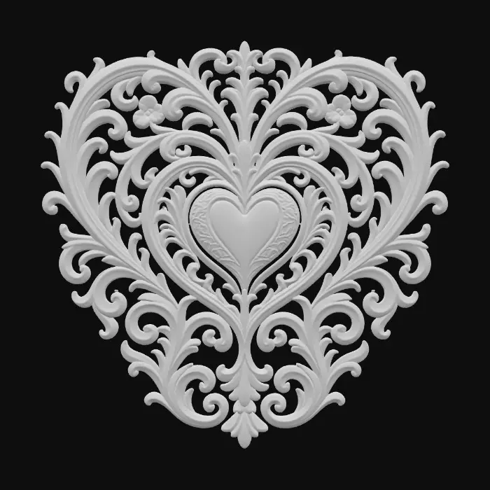 3D model for Heart Flourish