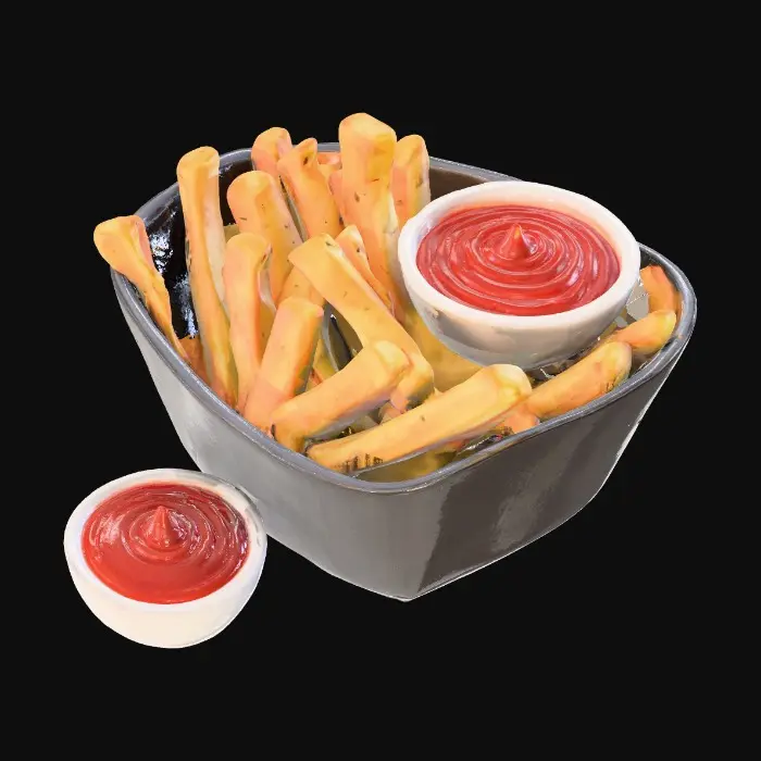 3D model for Fries Delight