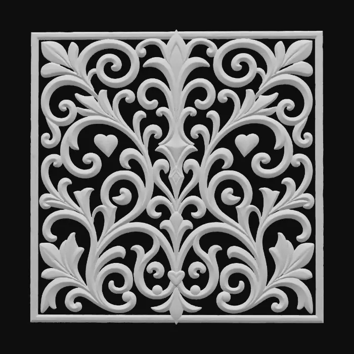 3D model for Floral Whimsy