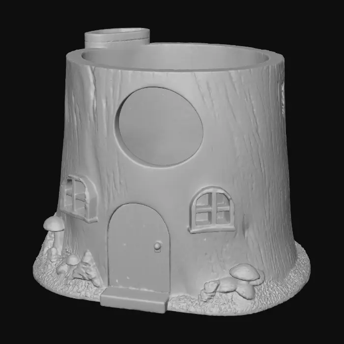 3D model for Toadstool Cabin
