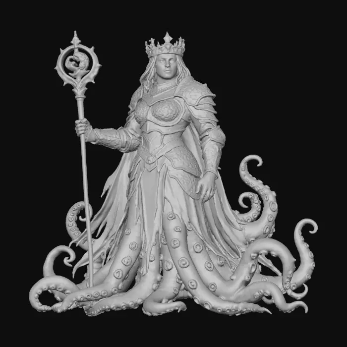 3D model for Kraken Monarch, #villain#