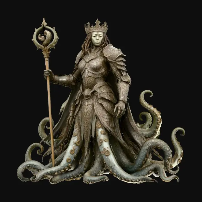 3D model for Kraken Monarch, #villain#