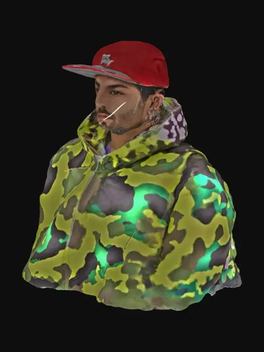 3D model for Camouflage Vibe $500M