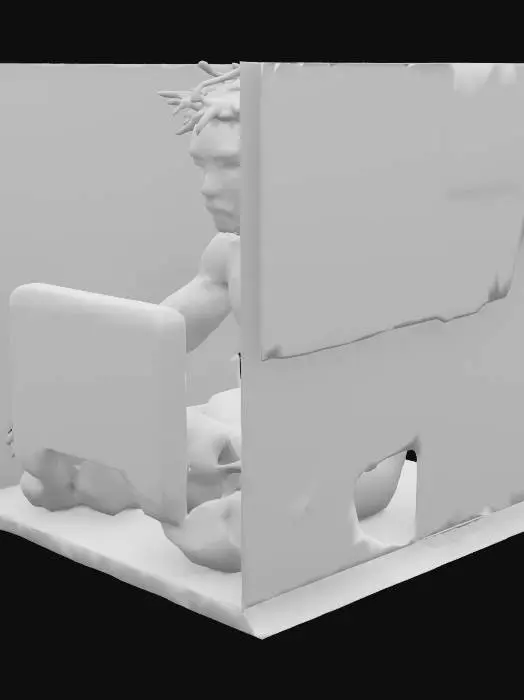 3D model for Focused Contemplation B.Hines