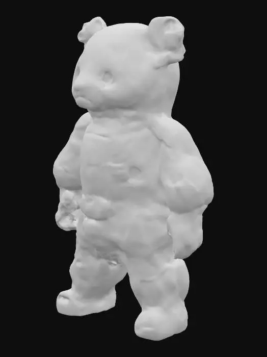 3D model for Create a hyper-detailed, futuristic 3D model of a neural-adaptive magnetic swarm companion robot, inspired by next-generation Chinese technology assembled in Shenzhen. The robot is a sleek, modular sphere (10 cm diameter) composed of hundreds of magnetically anisotropic microbots, each with a glossy, bioluminescent mycelial skin that pulses with living light in neon blue and violet hues,  The swarm dynamically self-assembles into a humanoid form under a rotating magnetic field, showcasing intricate, interlocking patterns with programmable magnetic domains The design integrates a holographic HUD displaying real-time EEG waveforms, powered by Intel  neuromorphic chips, and a nano-scale 4D-printed chassis  blends neo-futuristic luxury (Chrome Hearts-inspired) ,  high-tech Shenzhen