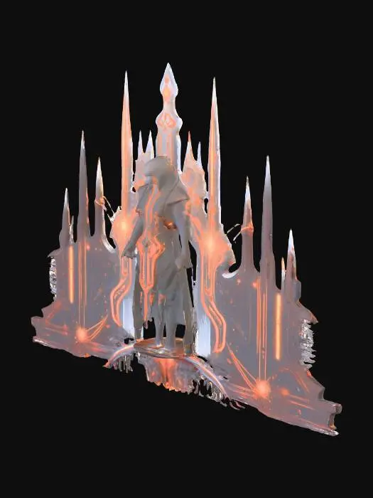3D model for Consciousness Engineer "HOMO SUPERIOR" aesthetic and the advanced nature of the Consciousness Twin Convergence Protocol .
Futuristic, neo-gothic digital arT MASTERPIECE 4D GAUSSIAN SPLAT 