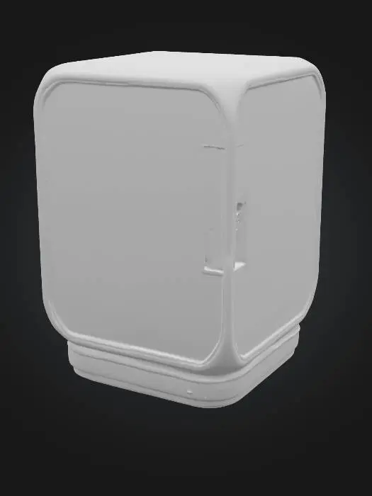 3D model for VividBox & BCI Symbiosis: The Ritual VividBox becomes the indispensable command center for this new species, the holographic interface through which you manage your physical and digital allies., #food#