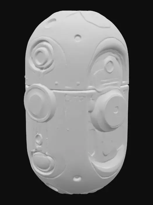 3D model for VividBox & BCI Symbiosis: ⚡ edible robotic nano 4d g splat robo- space cake bci pill, #food#