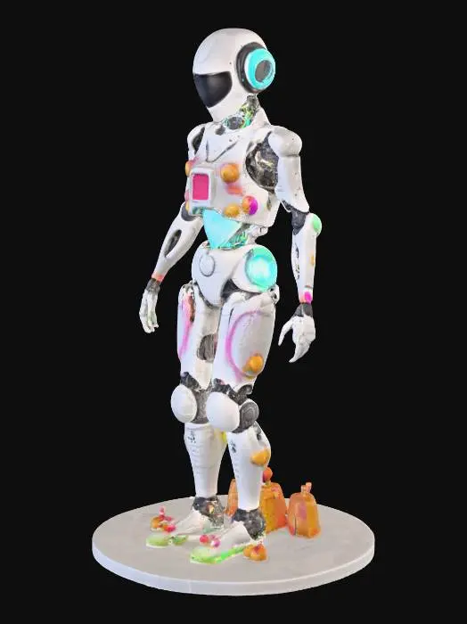 3D model for VividBox & BCI Symbiosis: ⚡ edible robotic nano 4d g splat robo- space cake bci pill, #food#