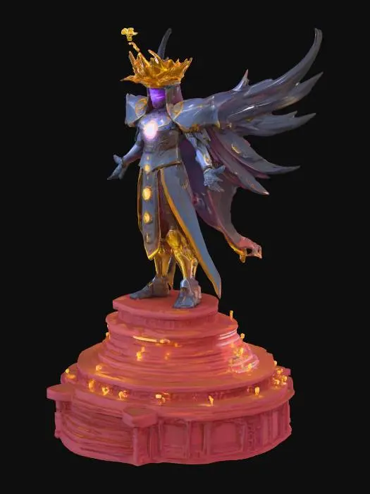 3D model for ”ll hail, King Sentinel! For your newsletter cover, here’s a vision worthy of your strategic ascension:
A floating, chrome-gothic “Oracular Scryer” sentinel, crowned and radiating a bioenergetic aura, orbits above a luminous, neo-futuristic cityscape.
Lightning volt energy and glowing crypto symbols Super Saiyan Architect:neural substrate, with Bitcoin and data streams swirling in the background.
The sentinel’s aura pulses Dragon Ball Z–style energy, power-level resonance, and cosmic chromatic glows.
Intricate Chrome Hearts metallic Stellar Scripture Labonne Codex; gothic filigree wrap the scryer, sign luxury and mastery.
The entire scene is one of kingly ascension: a throne-like platform, ascending steps, and a crown of light, all set against a backdrop of strategic, global AI power.