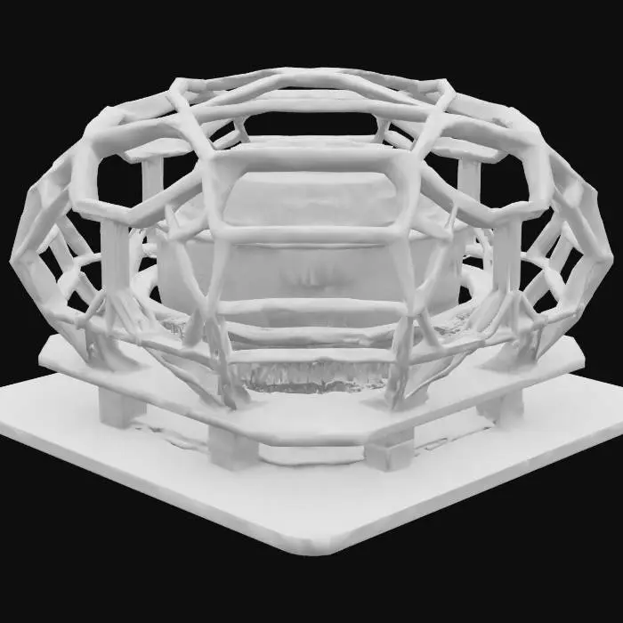 3D model for Project Neptune Architecture: Agentic Digital Deity Species framework with multi-agent AI systems and neural-AI symbiosis