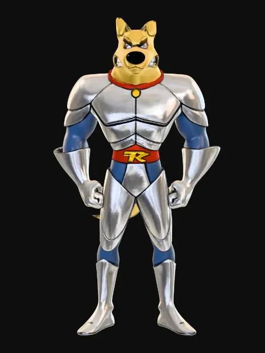 3D model for Super Canine Hero
