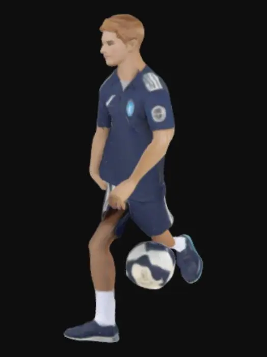 3D model for Kaiser blue lock