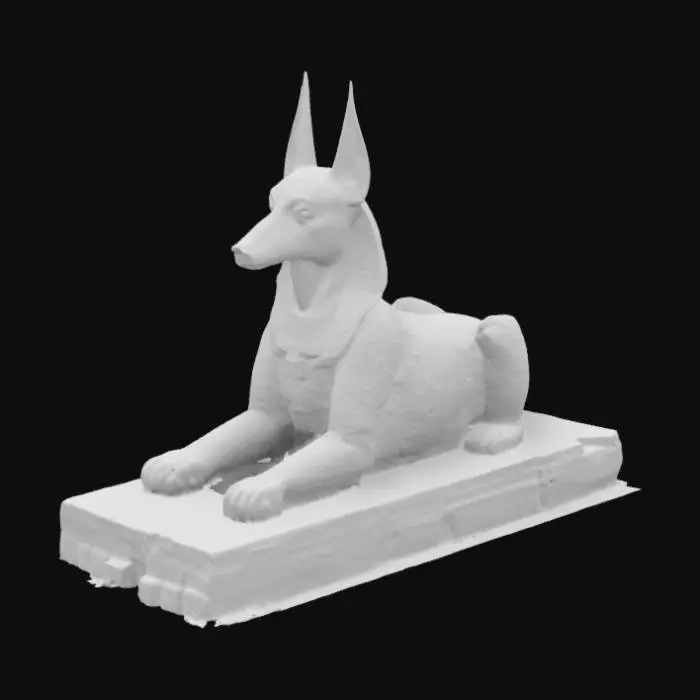 3D model for Anubis Guardian