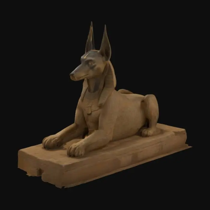 3D model for Anubis Guardian