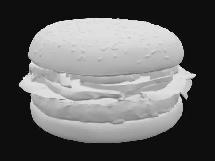 3D model for Cheesy Delight Burger