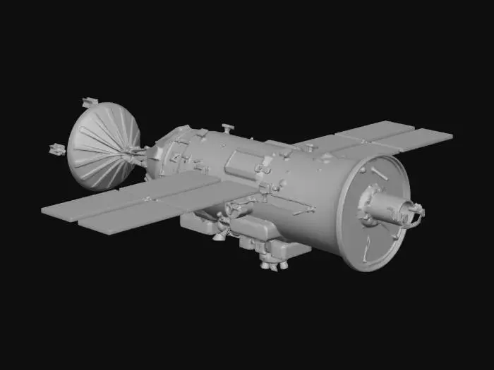 3D model for Solar-Powered Satellite
