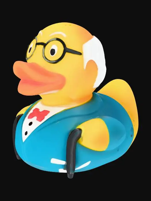 3D model for Professor Duck
