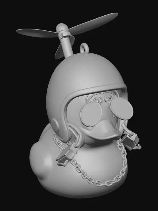 3D model for Captain Quack
