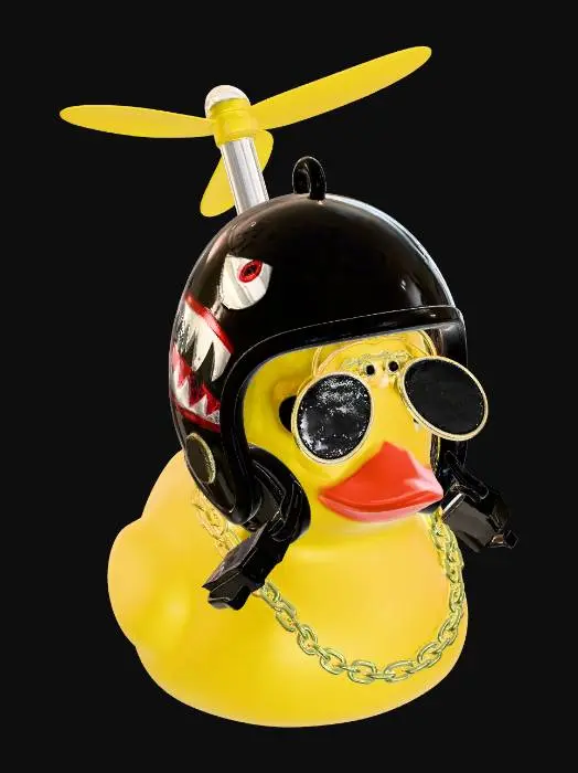 3D model for Captain Quack