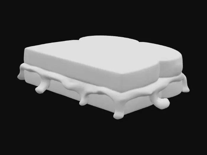 3D model for Grilled Cheese