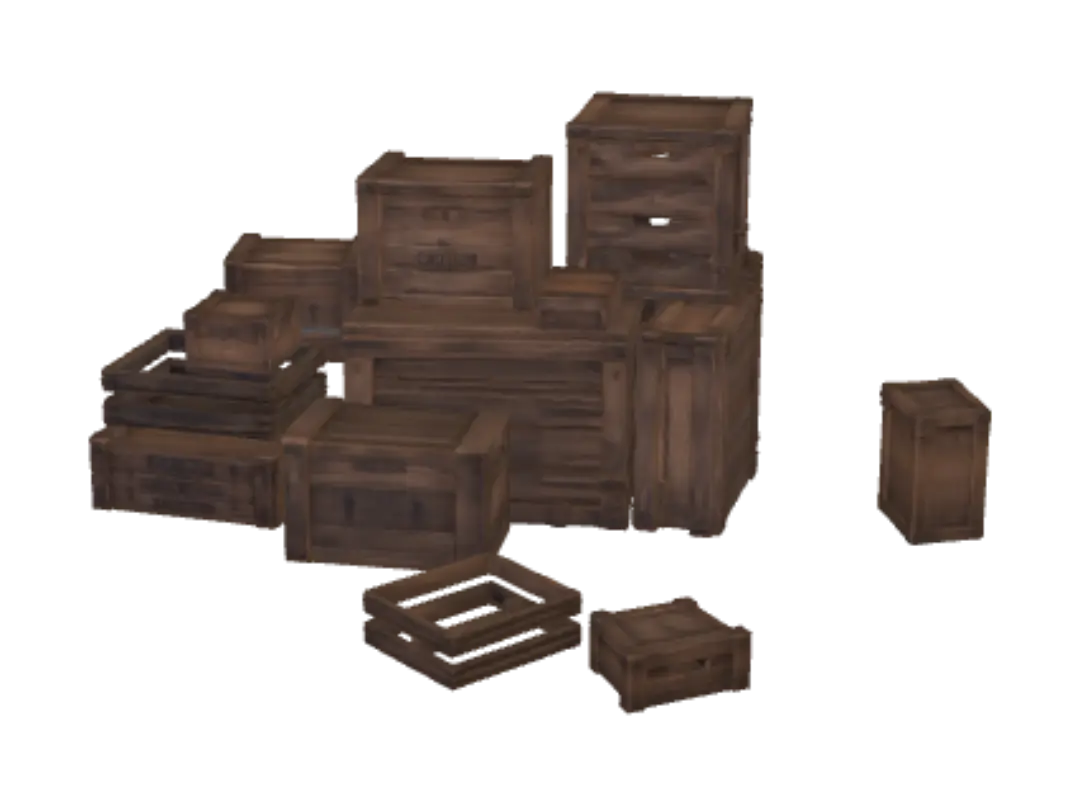 crates
