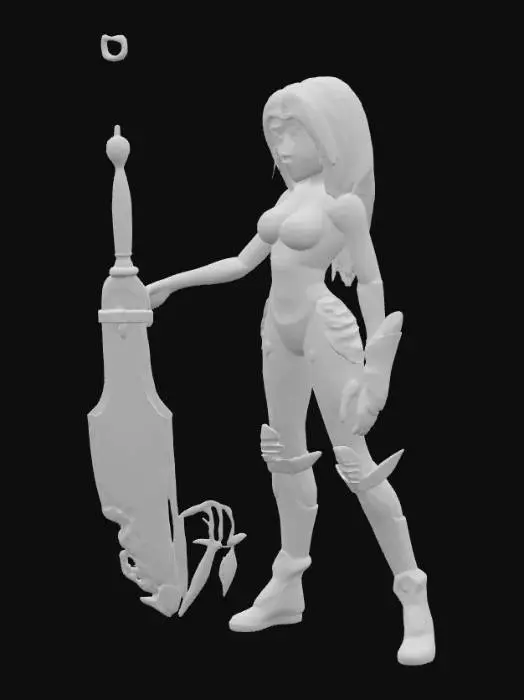 3D model for Torunn