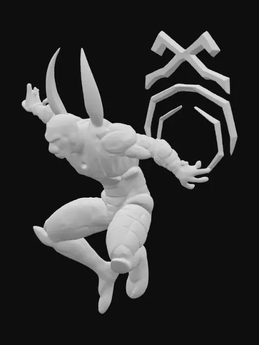 3D model for Blue Beetle