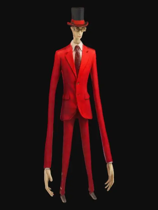 3D model for Slendermander Independer, the most slender of men