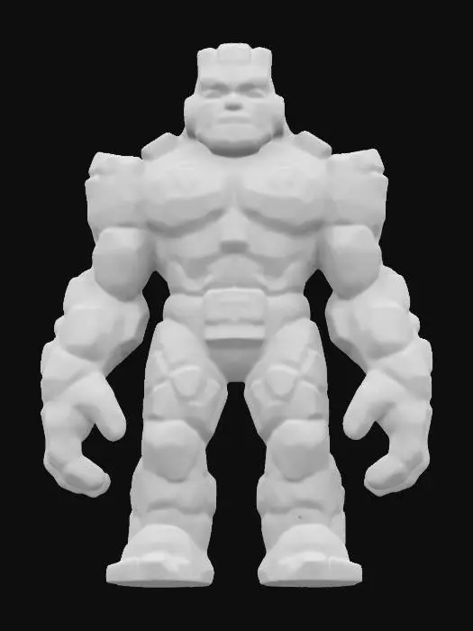 3D model for Stone Guardian of Aztec Temples