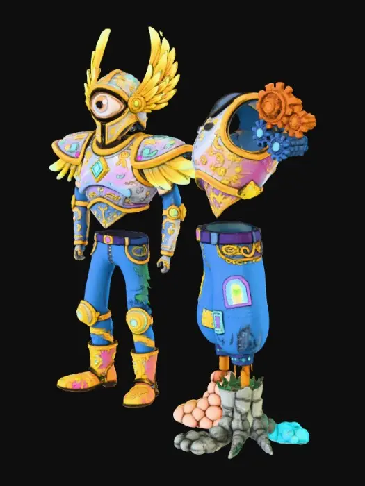 3D model for Guardian Armors