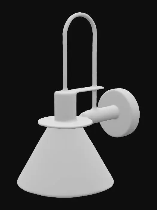 3D model for Golden Arc Sconce