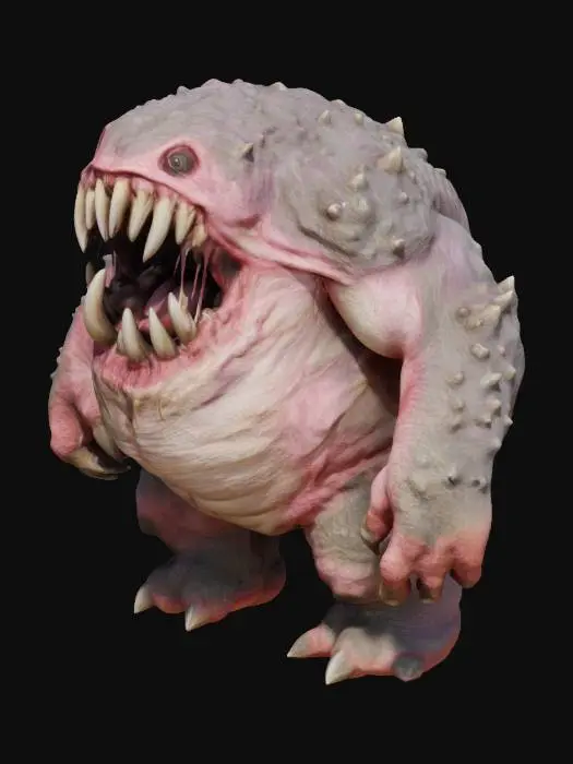3D model for Chomper Beast