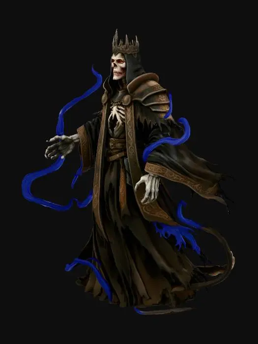 3D model for Lich King of Shadows