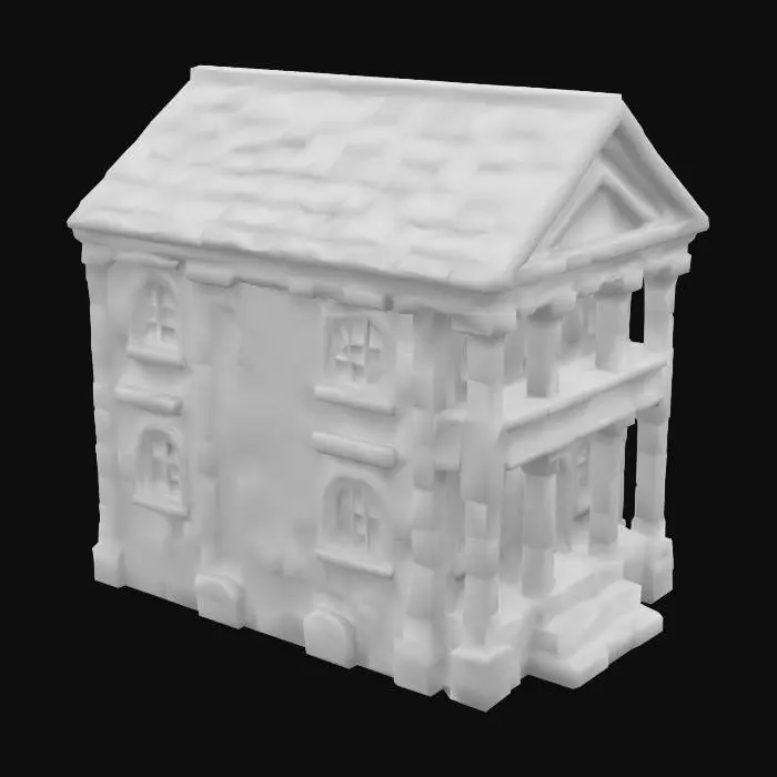 3D model for Stone Mansion