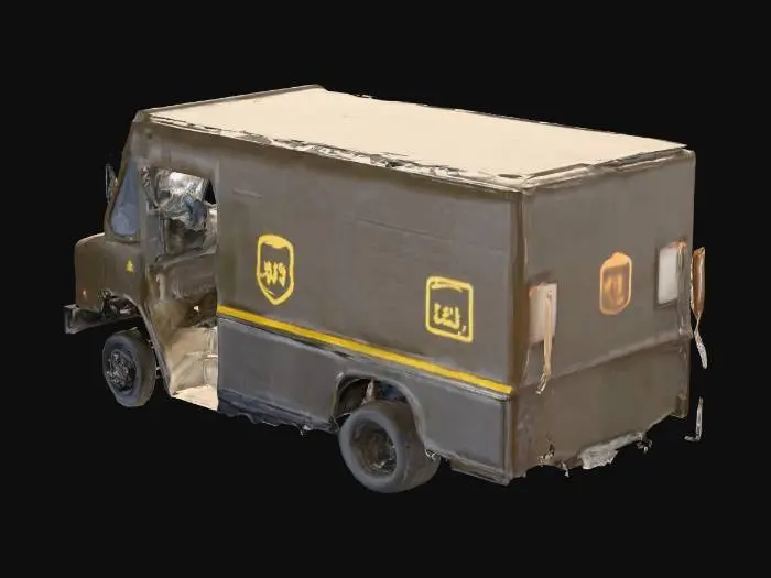 3D model for UPS Delivery Truck