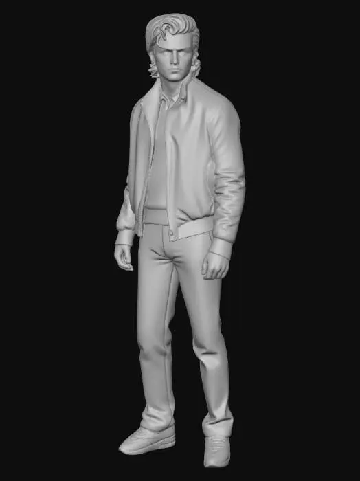 3D model for Character Illustration