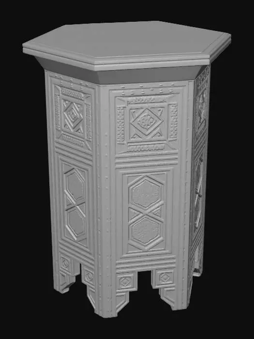 3D model for Damas table