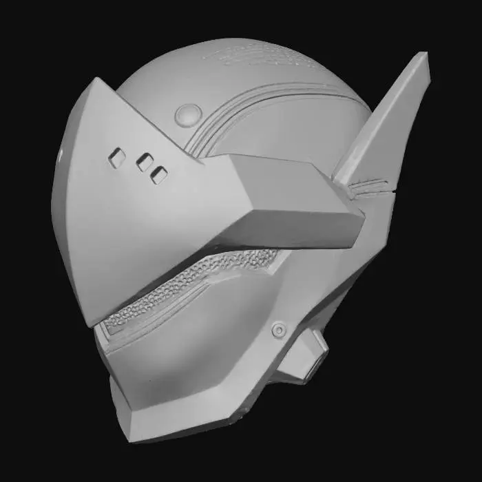 3D model for Silver Sentinel Helmet